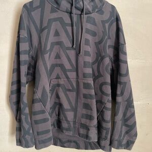 Marc Jacobs Charcoal Patterned Men's Sweater